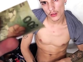 Spanish Bi Sexual Twink Agrees To Be Recorded For Money POV