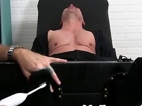 Feet fetish and tickling tormenting with older daddy and hunk