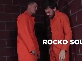 Rocko South with Sebastian Young at Barebacked In Prison Part 3 Scene 1 - Trailer preview - Bromo