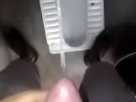 my black cock pissing in bathroom