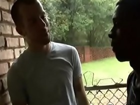 Black Gay Muscular Man Seduces Teen White BOy For A Good Fuck 02