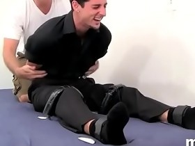 Undressed foot fetish homosexual solo